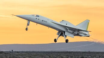 Am 22. März 2024 startete die XB-1 in Mojave zum Erstflug.