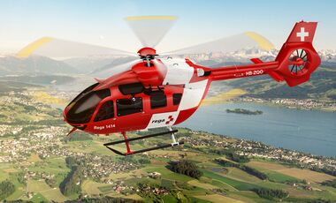 Die Rega beschafft neuen neue Airbus Helicopters mit Fünfblattrotor.