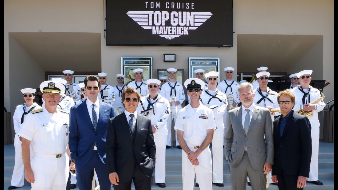 Tom Cruise Visits Naval Air Station North Island