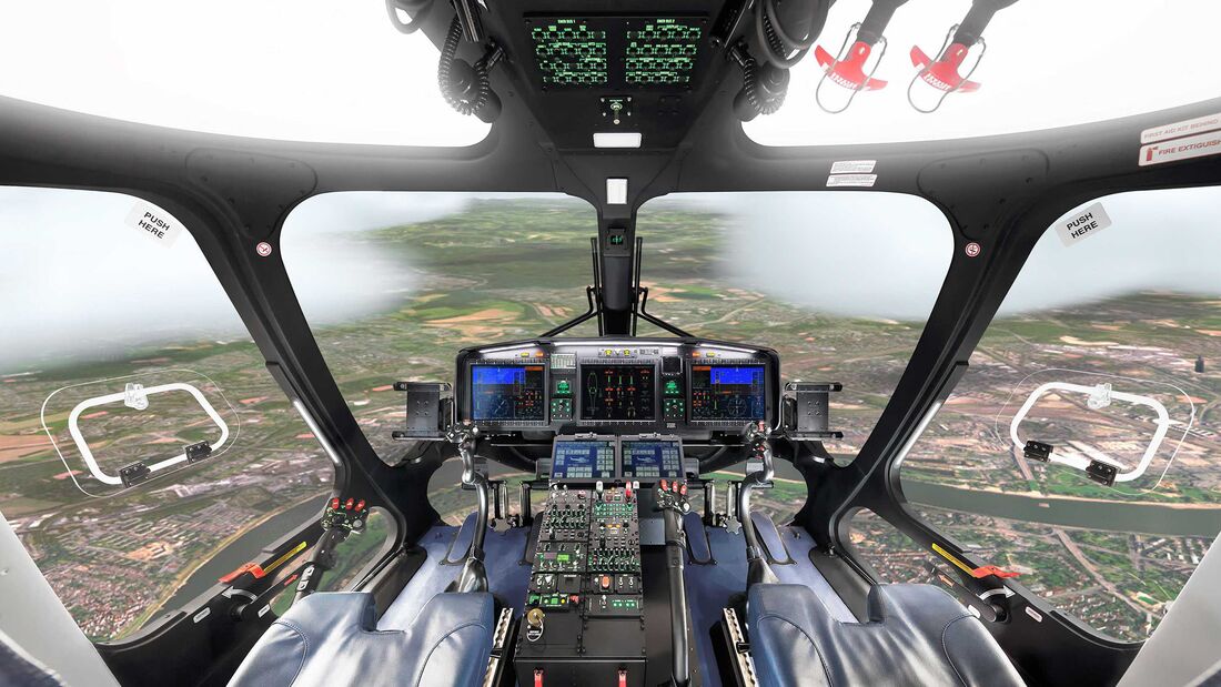 Hightech-Simulator für Hubschrauberpiloten