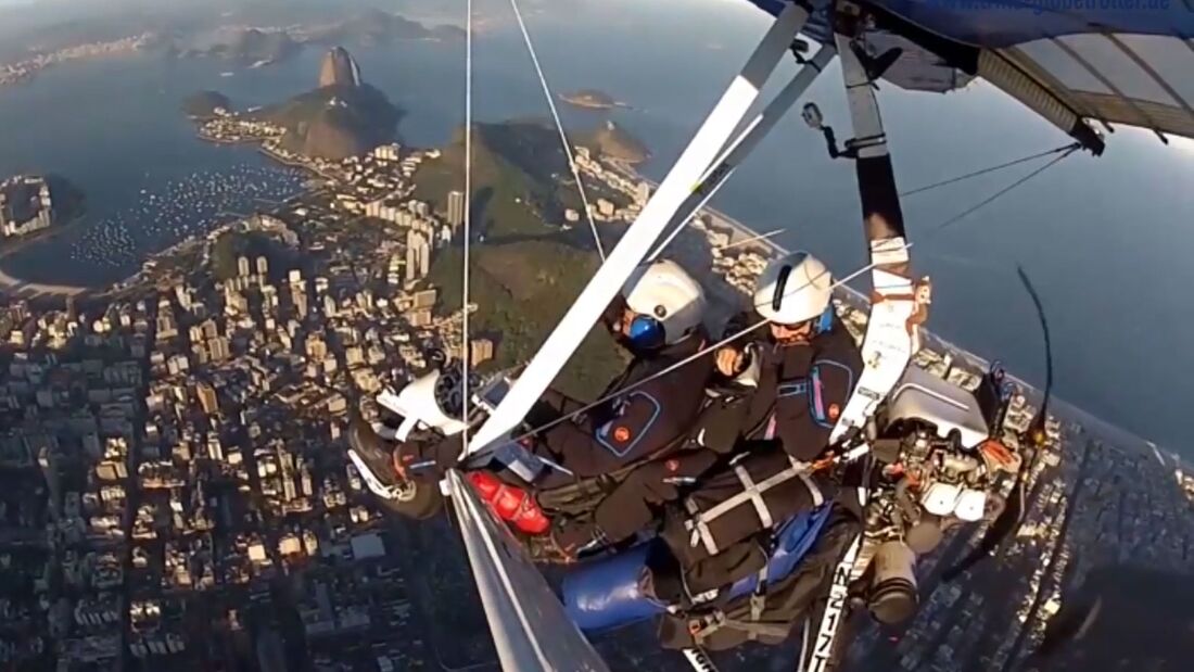 Flug über Rio