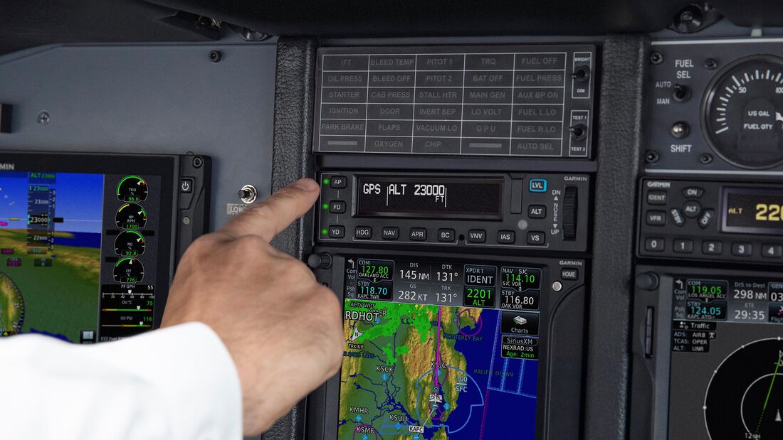 Garmin-Autopilot für King Air zugelassen