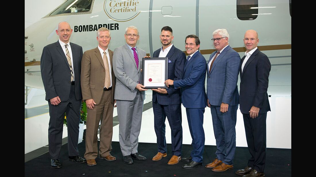 Bombardier Global 7500 ist zugelassen