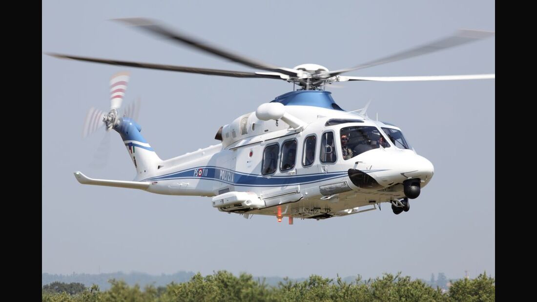 AgustaWestland übergab achte AW139 an die Polizei