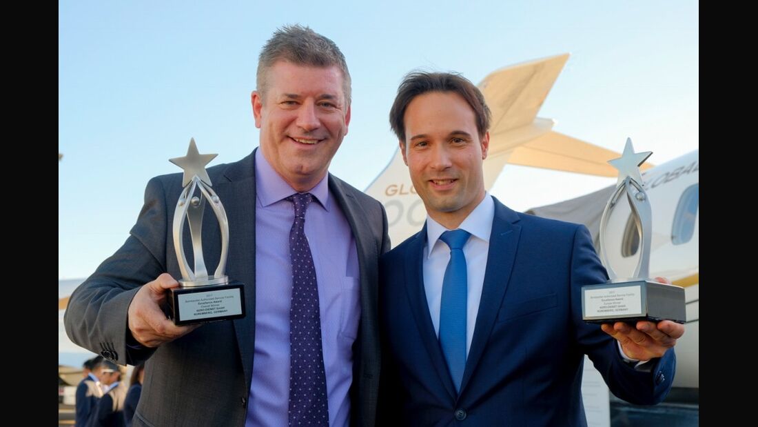 Aero-Dienst gewinnt Bombardier-Award
