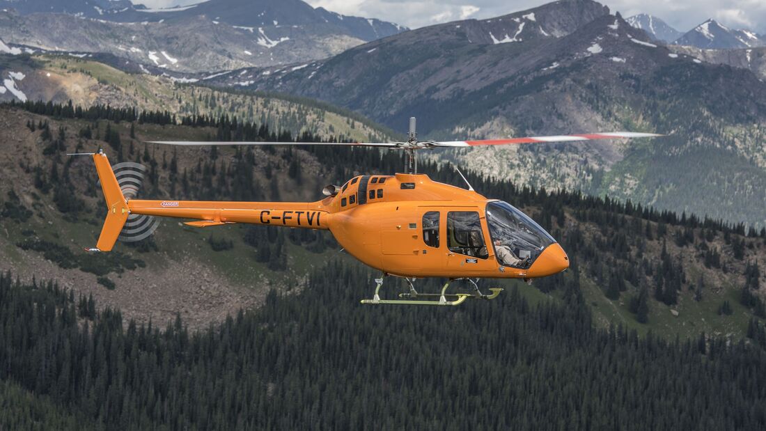 Bell 505 JRX sammelt 50.000 Flugstunden