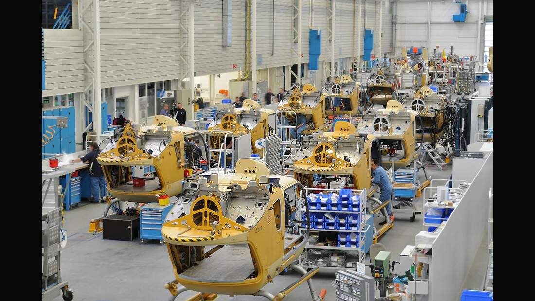 H135-Endmontagelinie in China